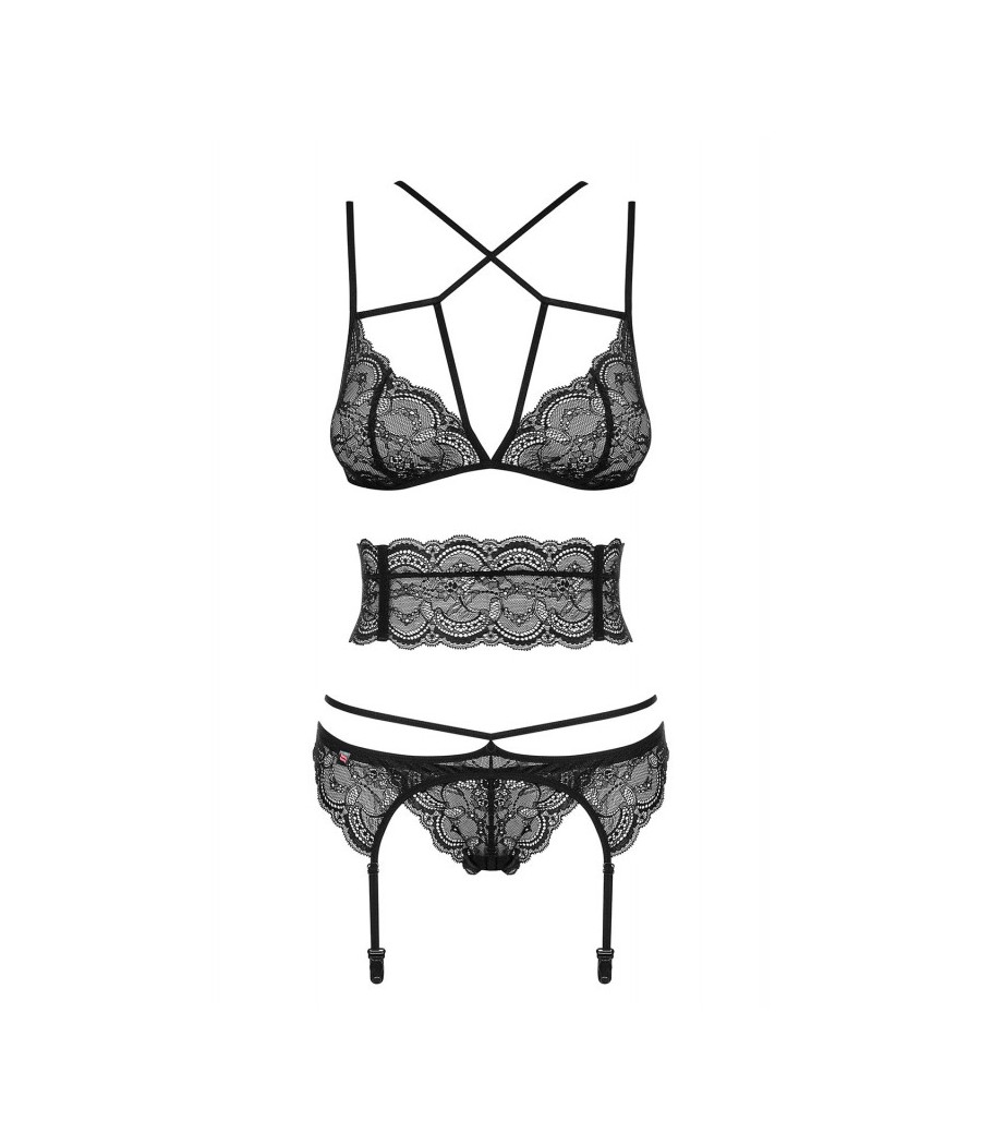 Frivolla Ensemble 4 pcs - Noir