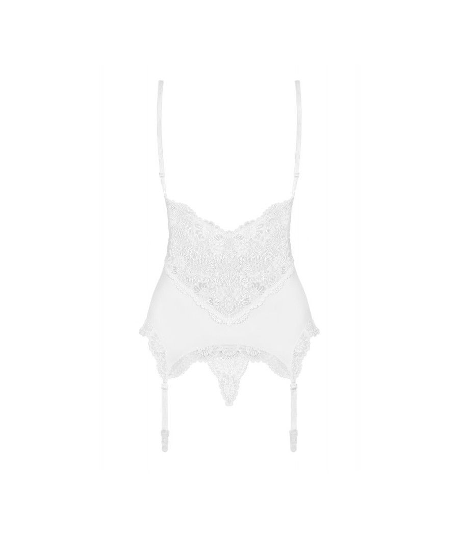 810-COR-2 Guêpière - Blanc