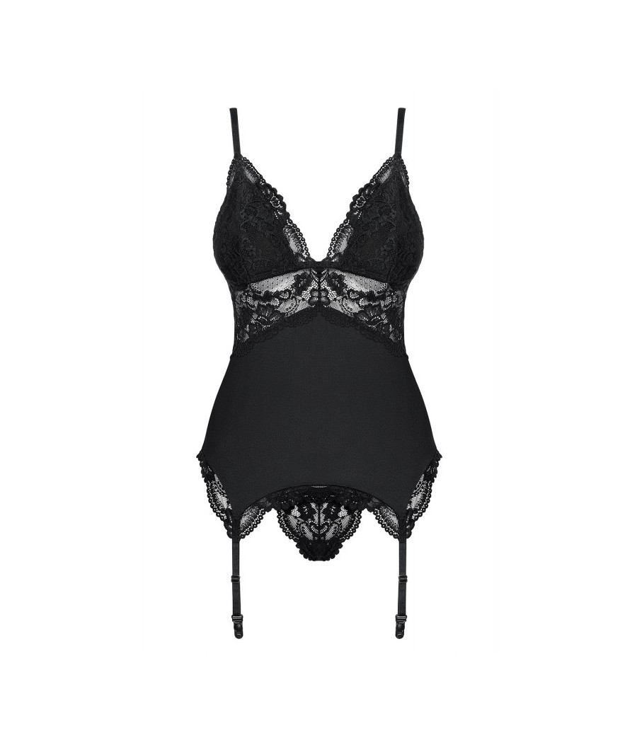 810-COR-1 Guêpière - Noir