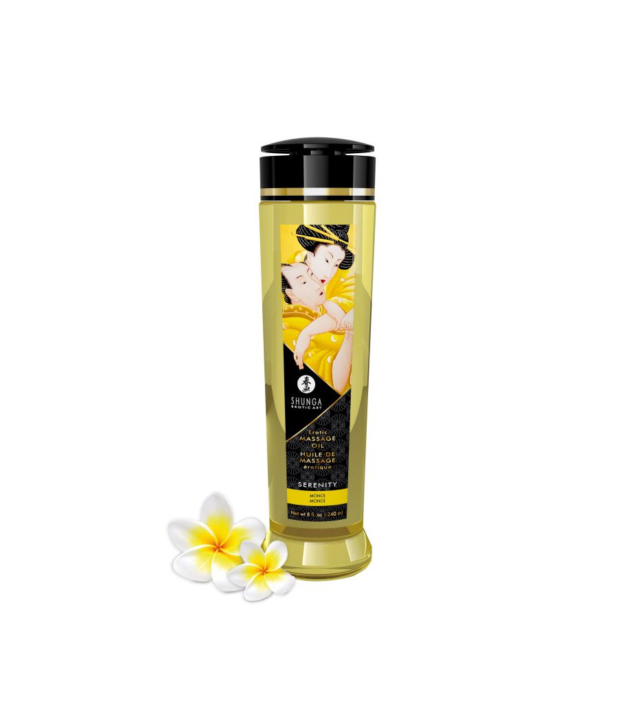 Huile de massage érotique - Serenity - Monoï - 240 ml