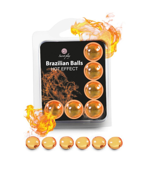 6 Brazilian Balls Hot Effect 3575-1