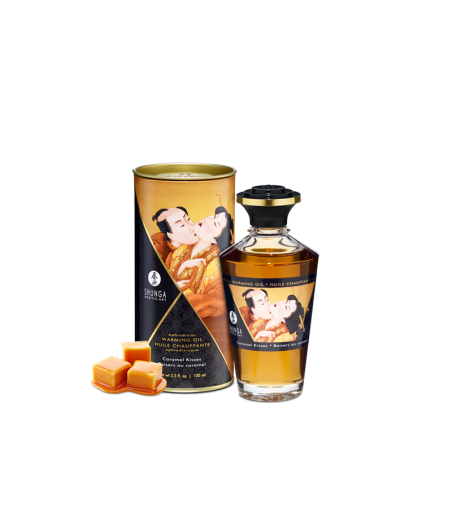 Huile chauffante aphrodisiaque - Baisers caramel