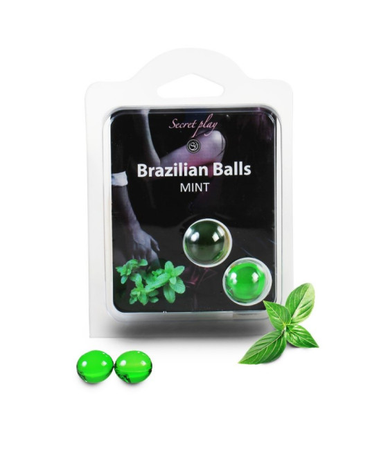 Duo Brazilian Balls Menthe 3385-8