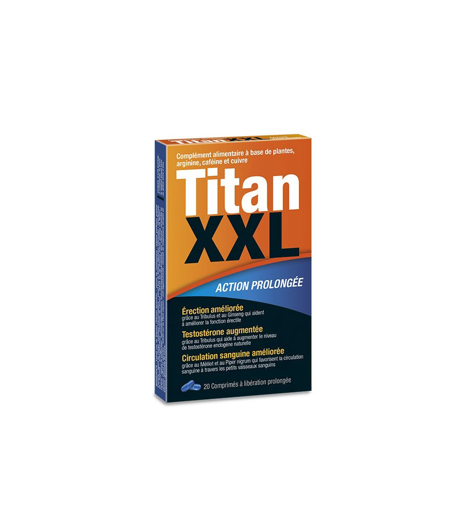 Titan XXL Homme - 20 gélules