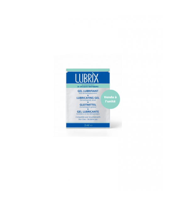 Dosette gel lubrifiant 3ml Lubrix