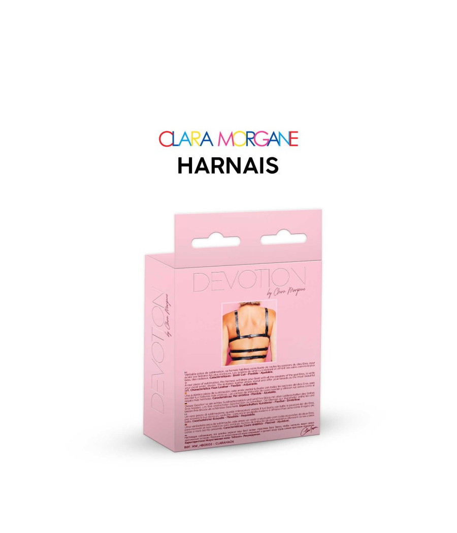 Harnais Eros Clara Morgane - Noir