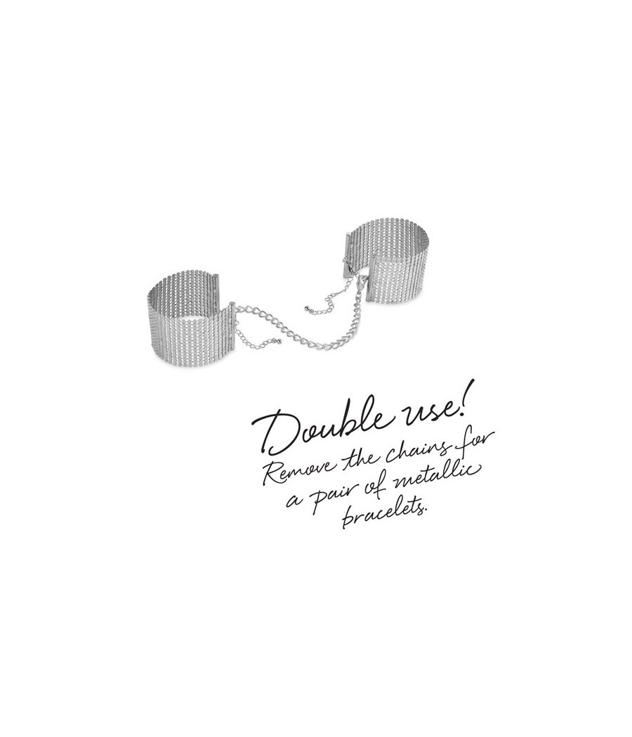 Desir Métallique - Menottes Bracelets - Argent
