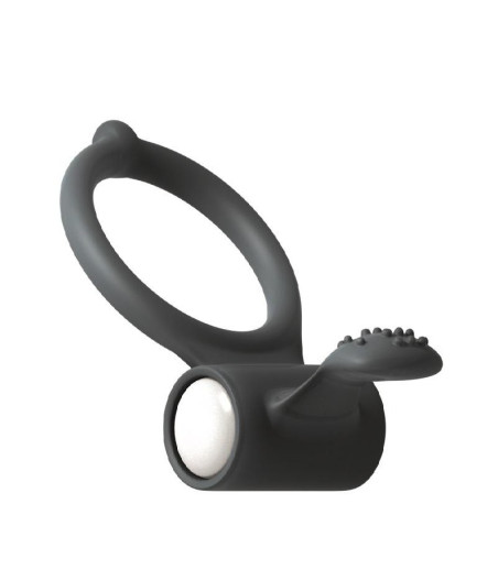 Cockring Vibrant Dorcel Power Clit - Noir
