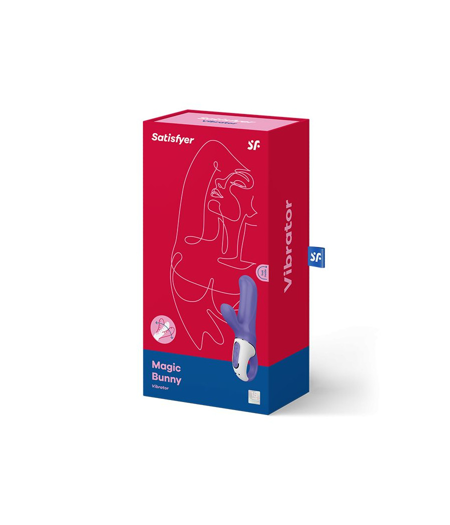 Vibromasseur Satisfyer Vibes Magic Bunny - Violet