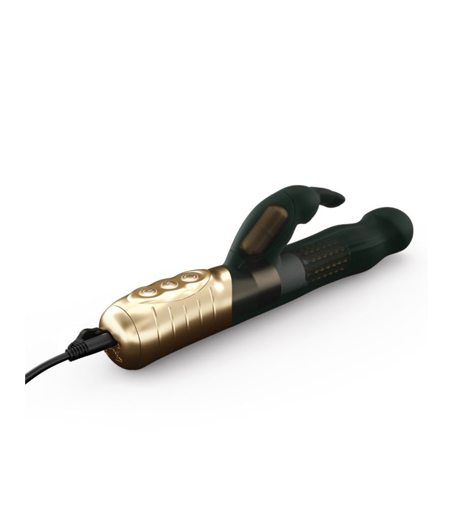 Vibromasseur Dorcel Baby Rabbit 21 cm 2.0 - Noir et Or