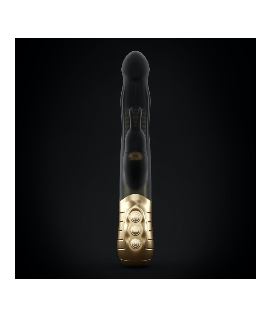 Vibromasseur Dorcel Baby Rabbit 21 cm 2.0 - Noir et Or