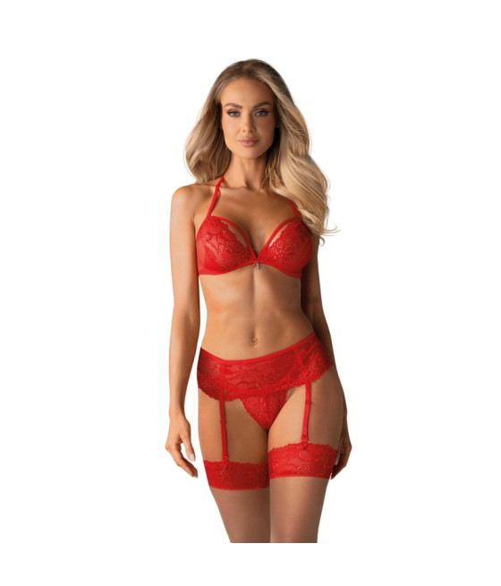 838-SEG-3 Ensemble 3 pcs - Rouge