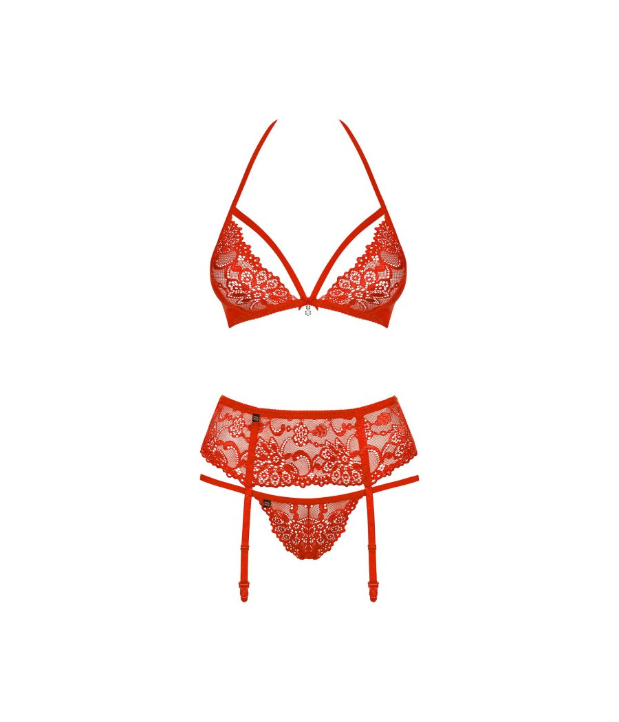 838-SEG-3 Ensemble 3 pcs - Rouge