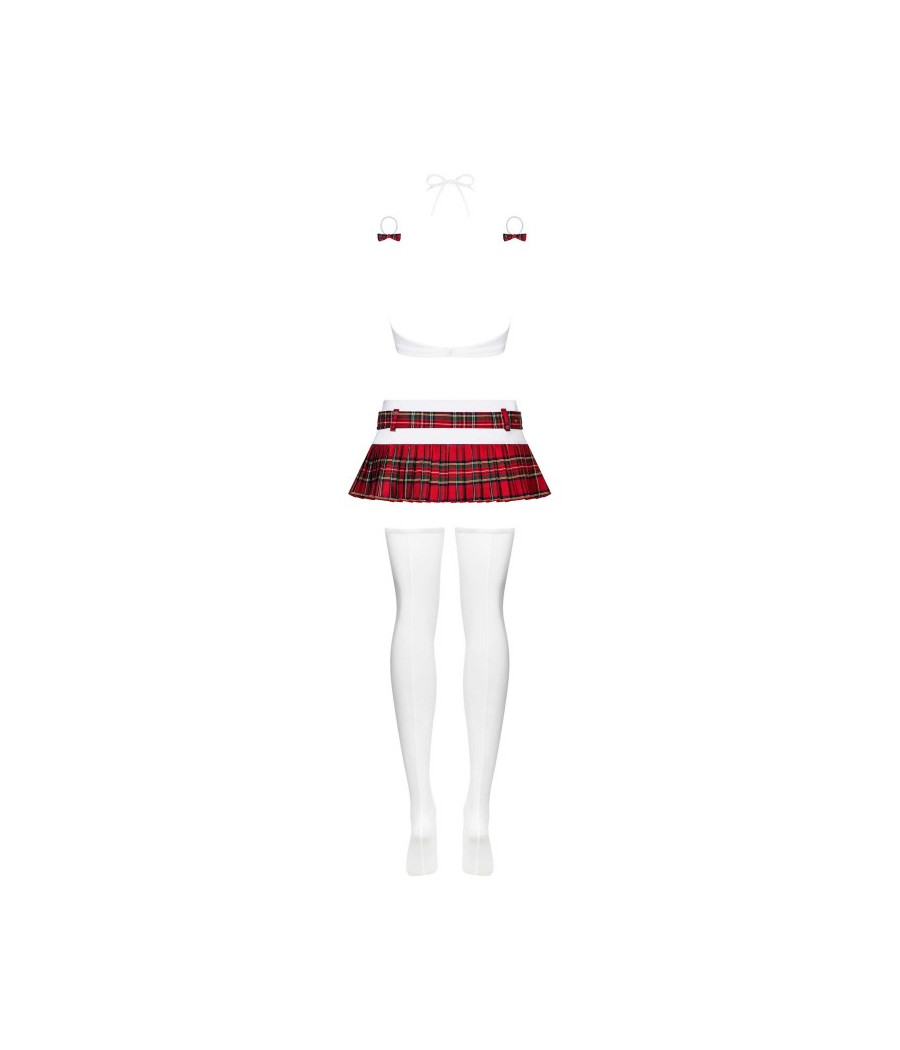 Schooly Costume - Rouge et Blanc