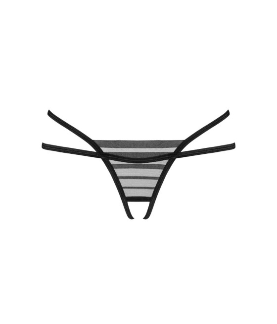 Lune Bellis string ouvert - Noir