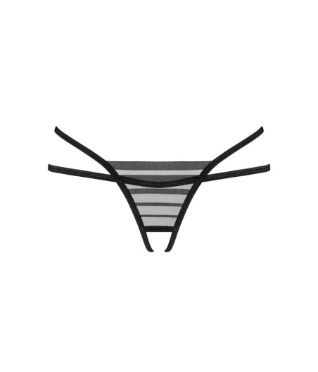 Lune Bellis string ouvert - Noir