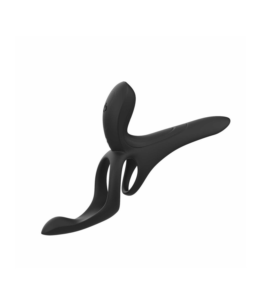 PLEASURE PIVOT Vibromasseur pour couples contrôlé par application - Noir