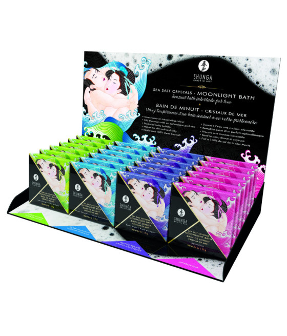 Présentoire cristaux de sel de la mer morte - 24 unités