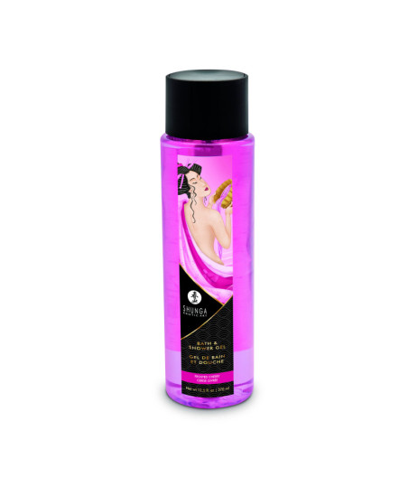 Gel de bain douche Shunga - Cerise givrée 370 ml