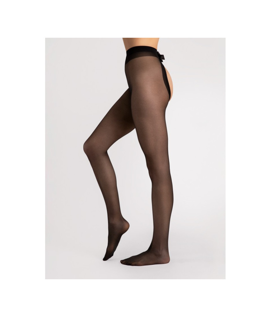 Cute Dream Collants ouverts 20 DEN - Noir