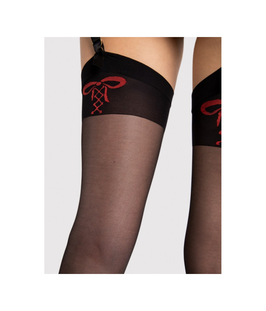 Bas 20 DEN - Noir : La Séduction en Rencontre