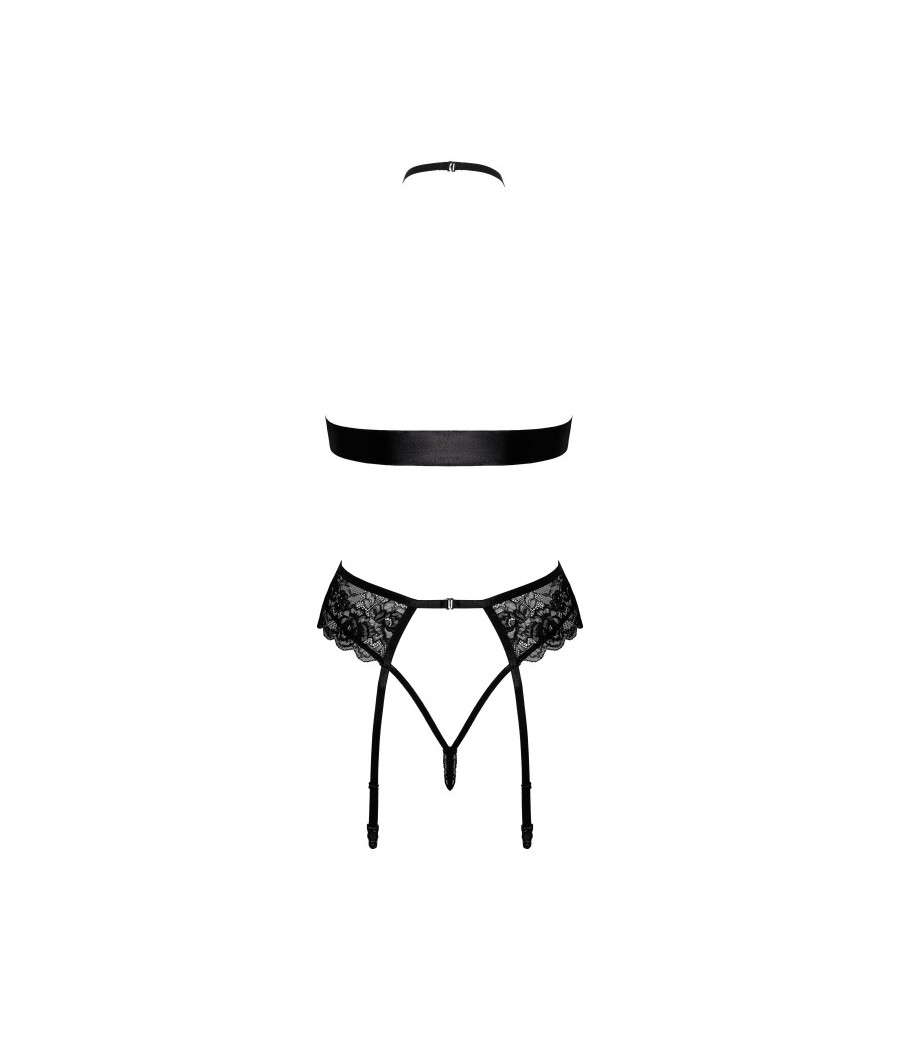 Bondage 244 ensemble lingerie 4 pièces - noir