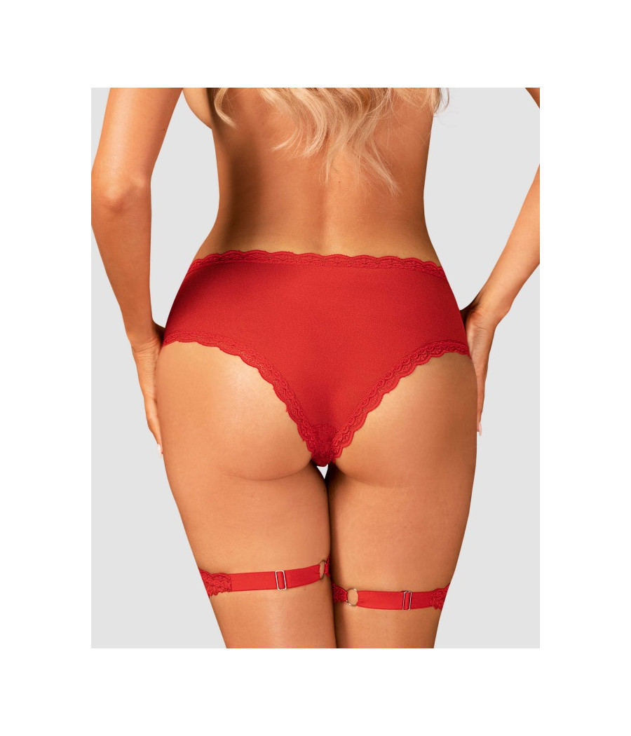 Belovya Culotte jarretière Rouge