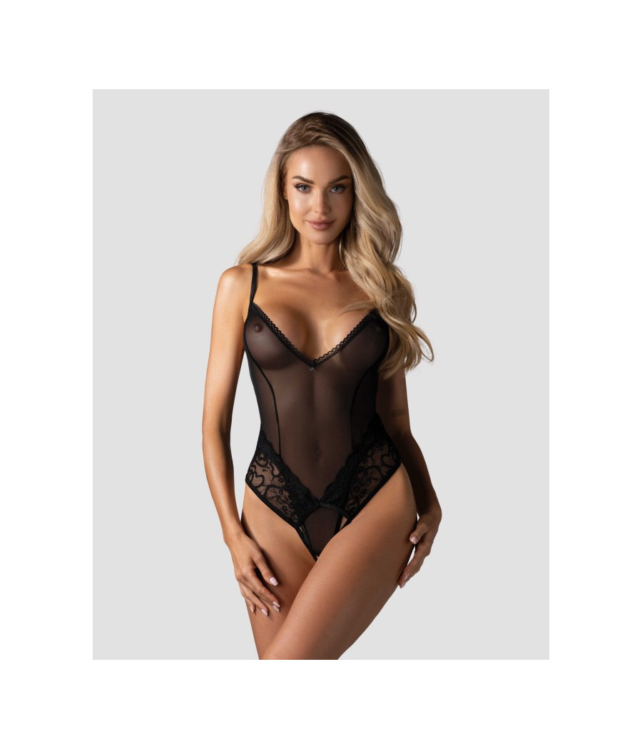 Blomentis body ouvert - Noir