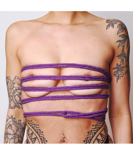 Corde en chanvre Premium Violette