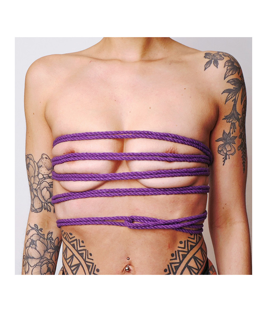 Corde en chanvre Premium Violette