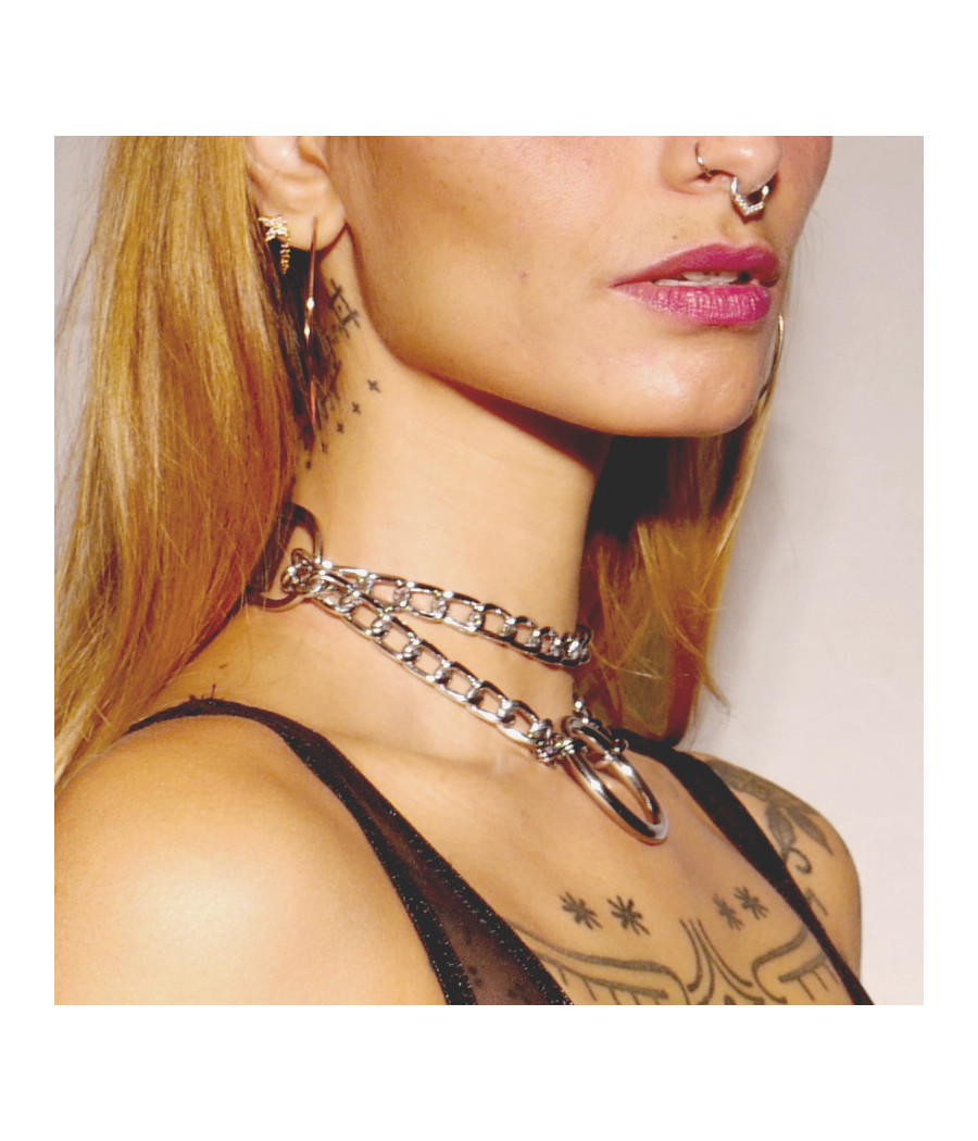 Collier étrangleur Silver