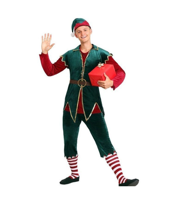 Costume de Luxe Homme Elfe de Noël 