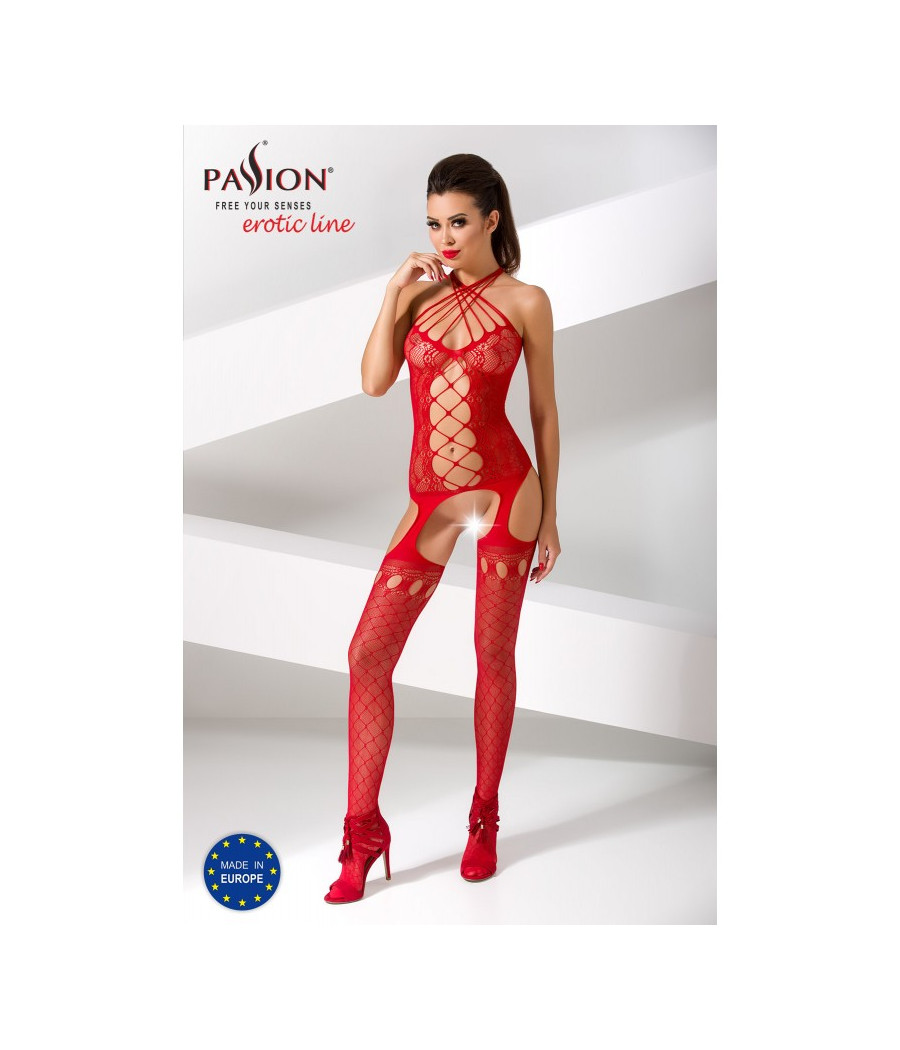 BS056R Bodystocking - Rouge