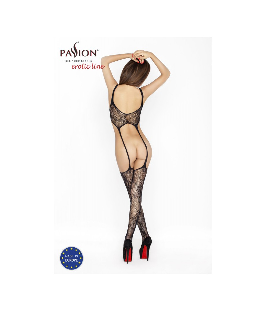 BS016 Bodystocking - Noir