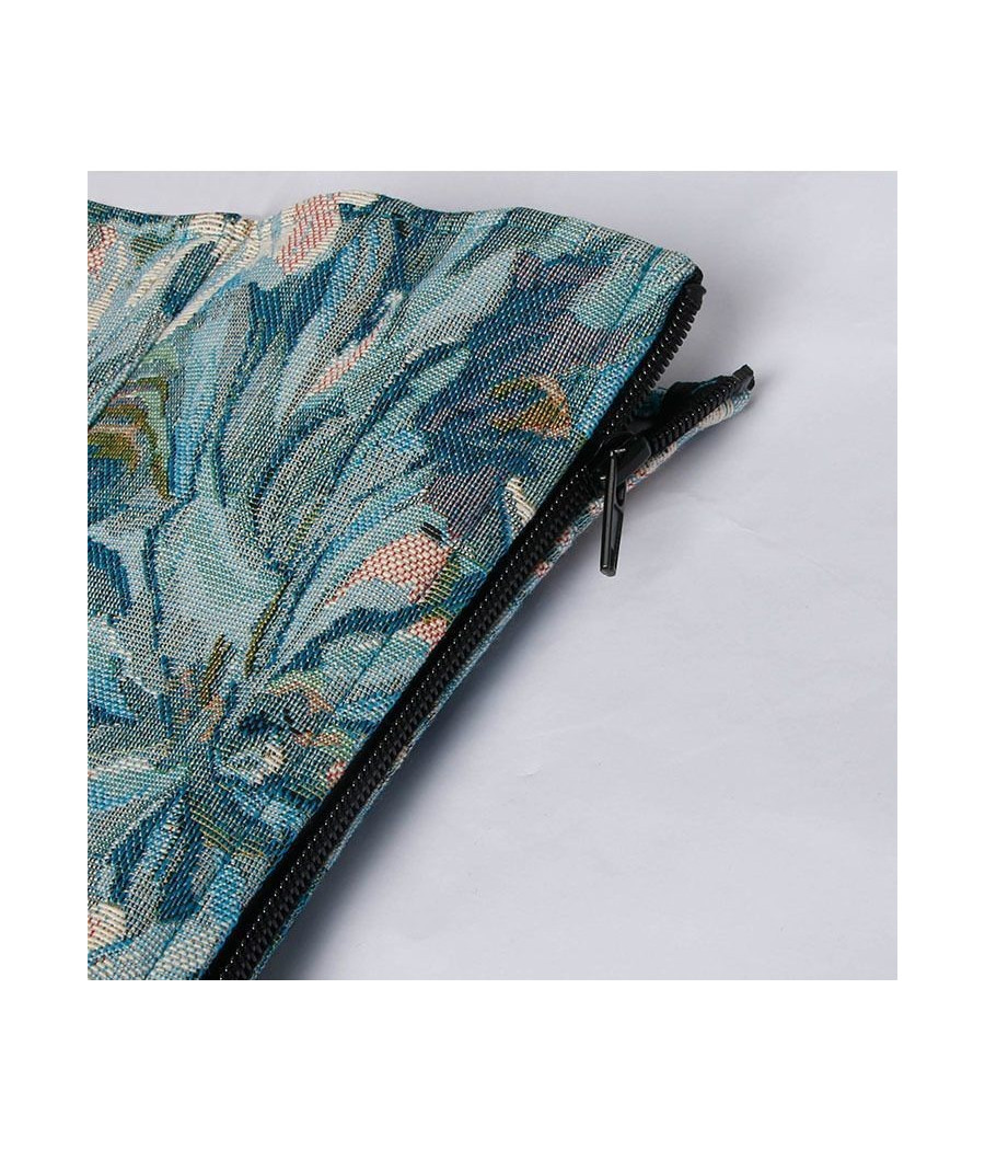 Serre Taille Long Bleu Style Vintage 