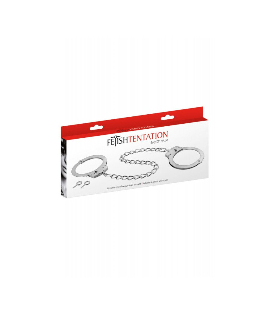 Menottes pour chevilles en métal Fetish Tentation