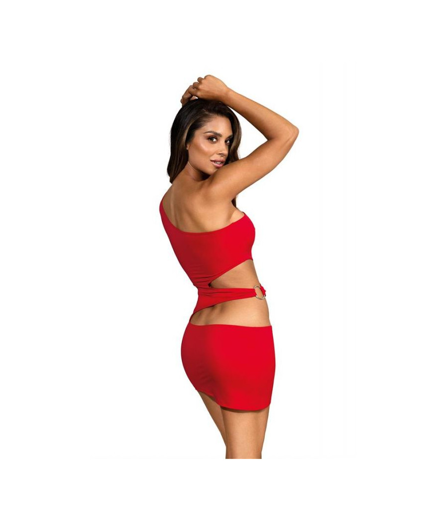 V-9249 Robe - Rouge