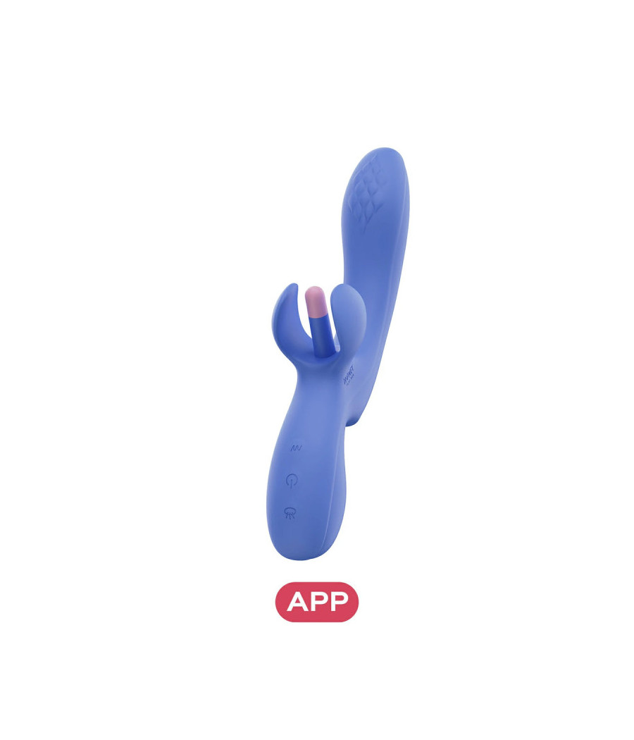FORTEXA - Vibromasseur à doigt oscillant pour le citoris et le point G avec contrôle via une application 