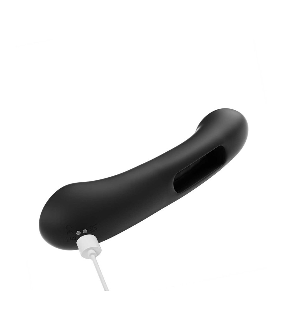 Tempo vibromasseur G-spot avec capteurs de pression et application Noir