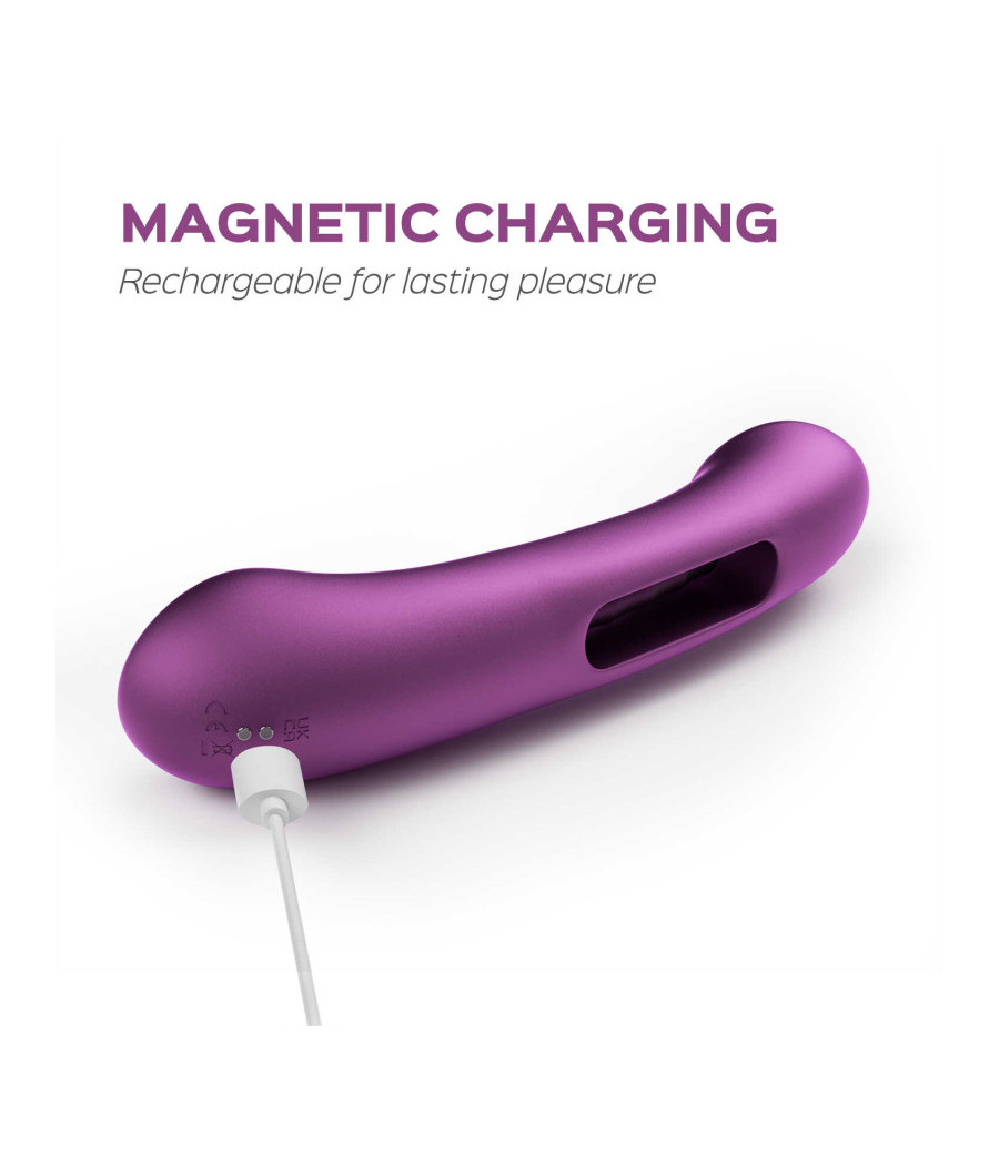 Tempo vibromasseur G-spot avec capteurs de pression et application