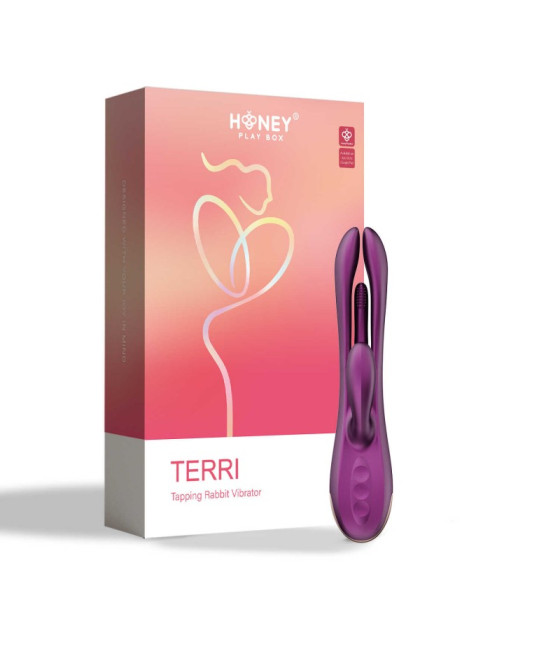 Terri Rabbit et tapotage controllé par appli - mauve