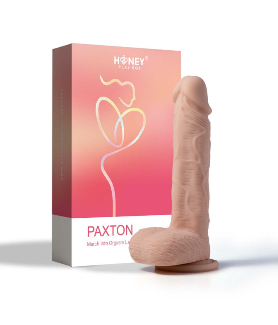 Paxton gode réaliste vibrant et rotatif avec appli 21 cms - Chair