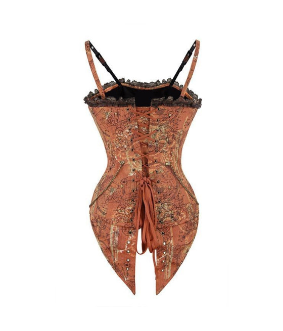Corset Steampunk Style Sexy et Charmant 