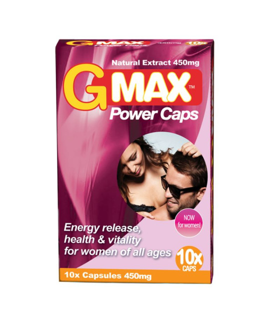 Gmax Perla Rosa Femme - 10 gélules
