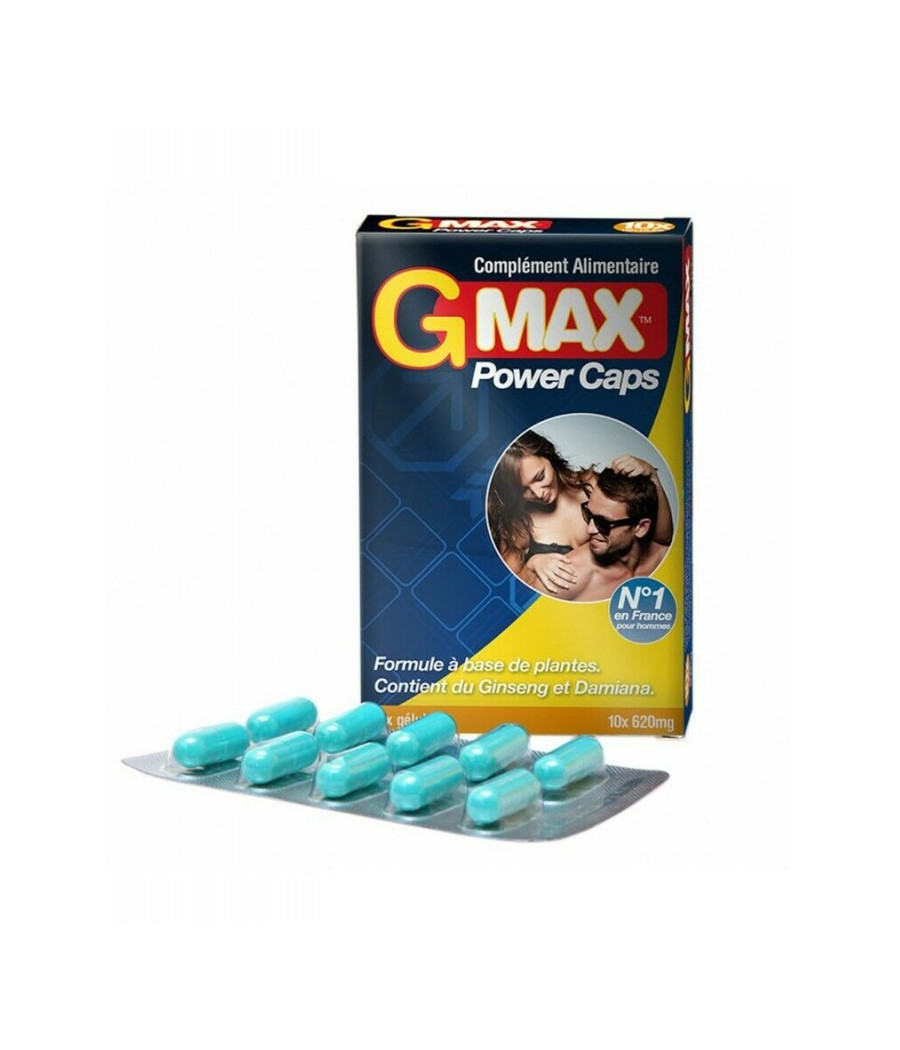 Gmax Power Caps Homme - 10 gélules