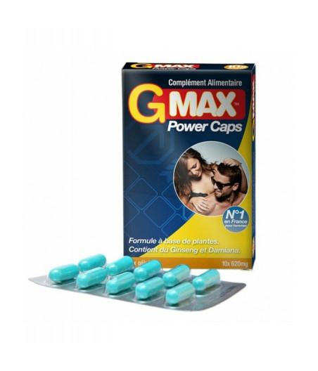 Gmax Power Caps Homme - 10 gélules