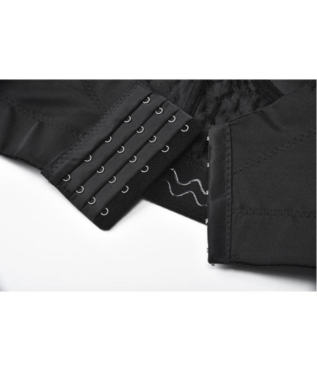 Bustier Femme sexy noir perle luxe