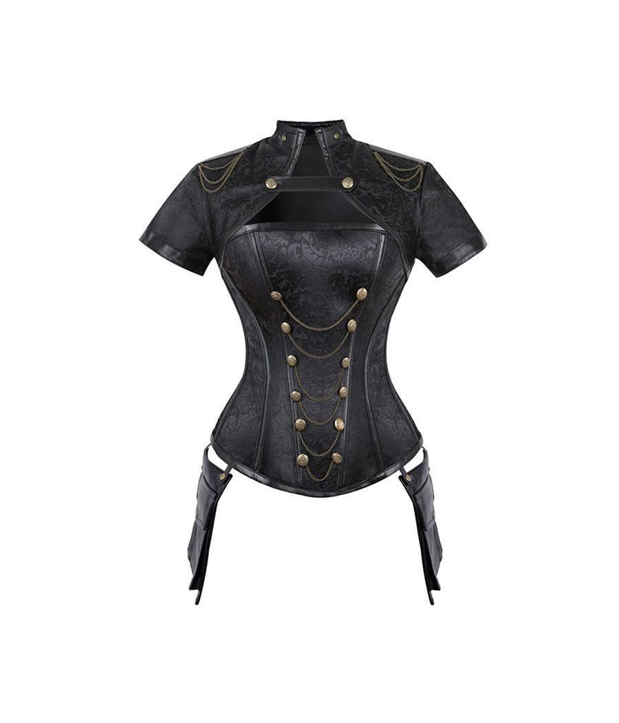 Corset Steampunk et Veste assortie Vintage 