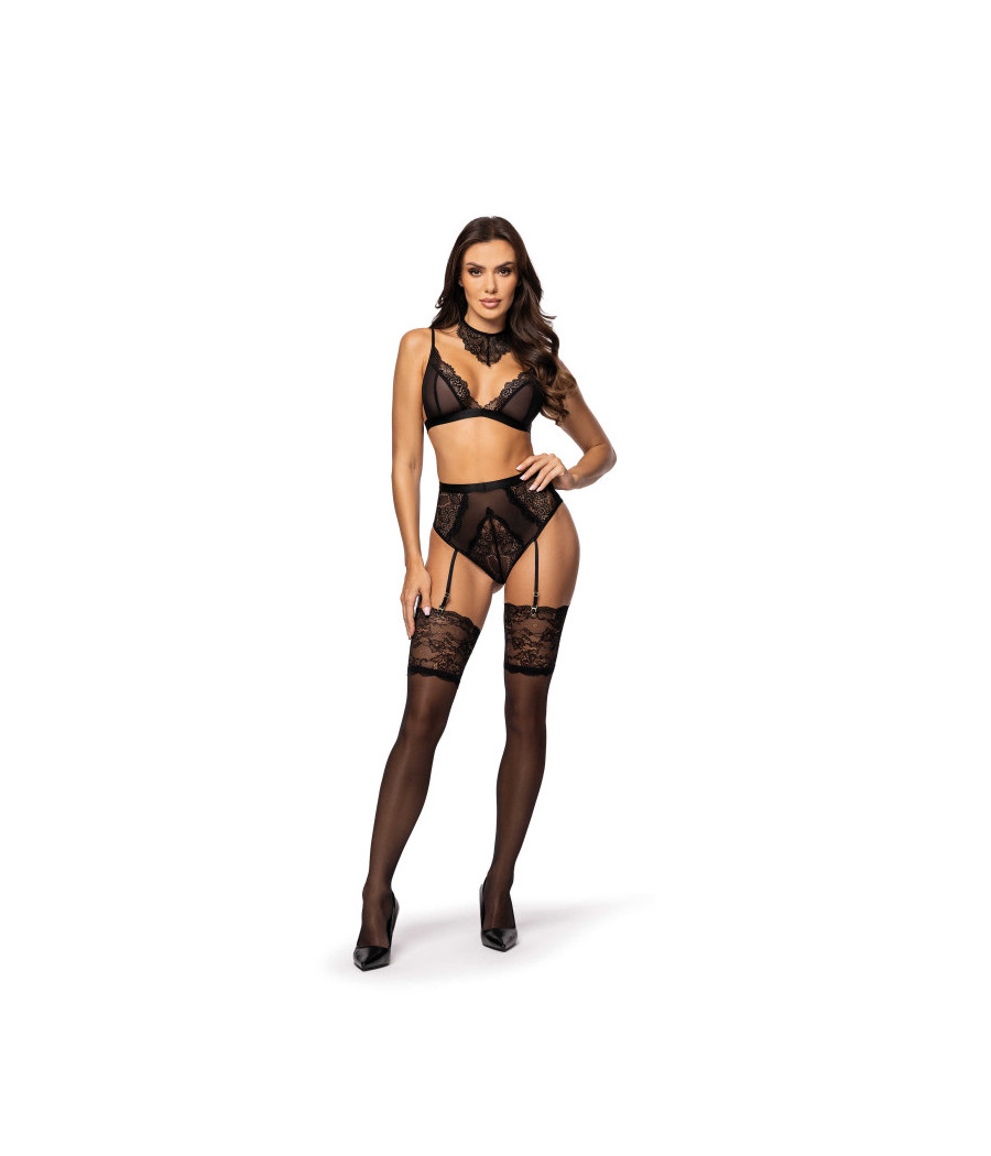 Cristalyn ensemble lingerie - Noir