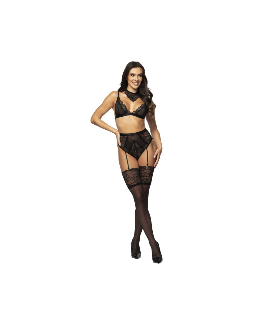 Cristalyn ensemble lingerie - Noir